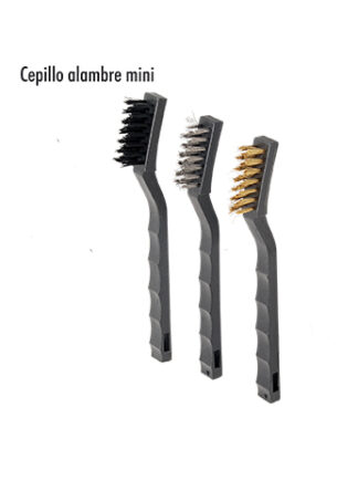 JUEGO DE CEPILLOS MINIALAMBRE