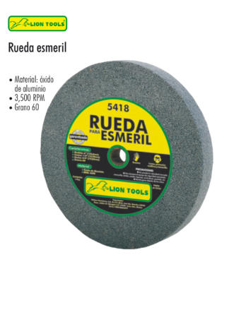 RUEDA PARA ESMERIL